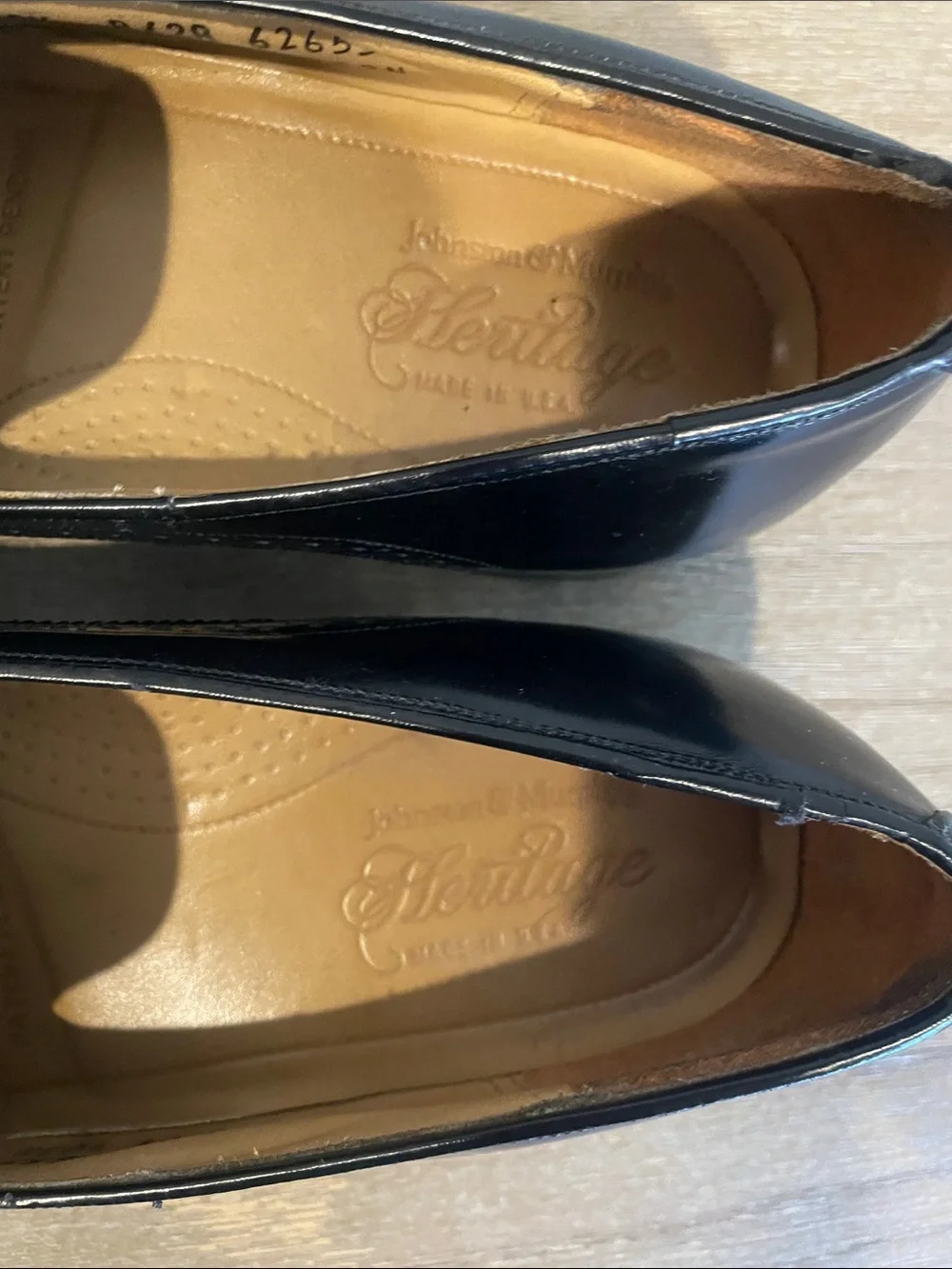 Johnston Murphy Burgundy Wingtip Tassel Oxford Dress Shoes